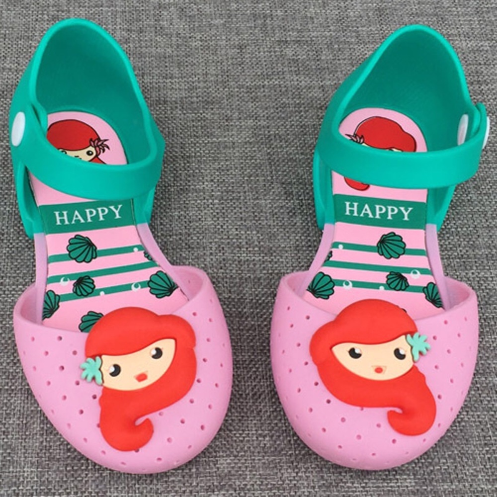 Little mermaid shoes size 8.